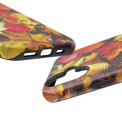 Aesthetic Tough Magsafe Fall Leaves Foliage Phone Case - For iPhone 17 Pro Max iPhone 16 Pro iPhone 15 Iphone 14 Plus 13 Pro 12 11 10 - Studio40ParkLane