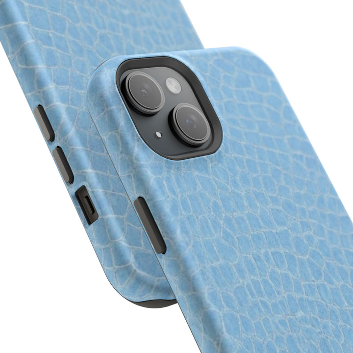 Non Leather Blue Color Pattern Magsafe Cute Phone Case for Iphone Gift for Her, | iPhone 15 Case | iPhone 15 Pro Max Case, Iphone 14, Iphone 14 Pro Max, Iphone 13, Iphone 16 - Studio40ParkLane