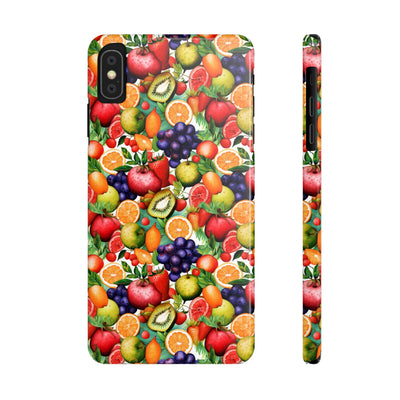 Slim Cute Phone Cases for Iphone  | iPhone 15 Case | iPhone 15 Pro Max Case, Iphone 14, Iphone 14 Pro Max, Iphone 13, Summer Fruit Mix Selection