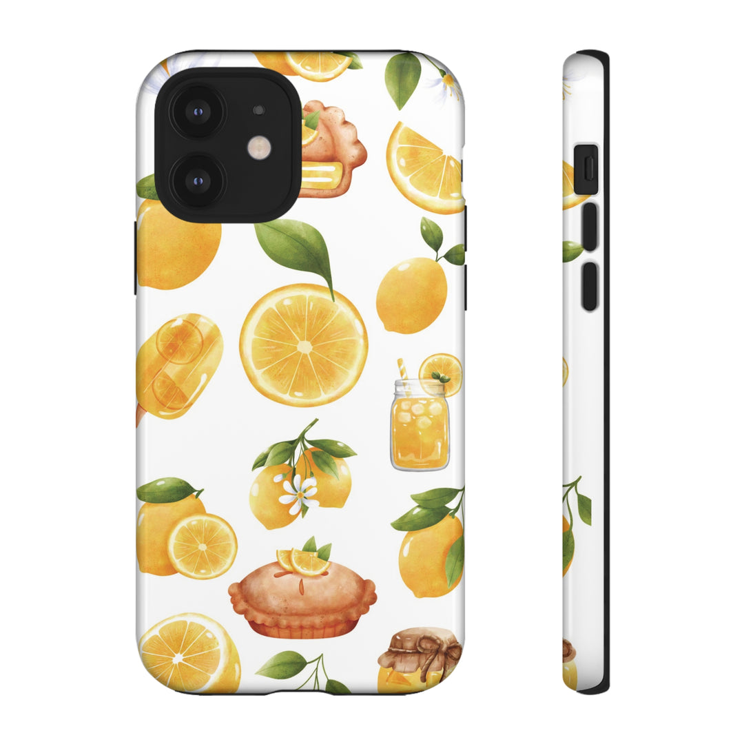 Cute IPhone Case | Summer Fruit Lemon, iPhone 15 Case | iPhone 15 Pro Case, Iphone 14 Case, Iphone 14 Pro Max Case, Protective Iphone Case - Studio40ParkLane