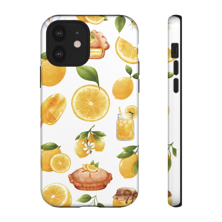 Cute IPhone Case | Summer Fruit Lemon, iPhone 15 Case | iPhone 15 Pro Case, Iphone 14 Case, Iphone 14 Pro Max Case, Protective Iphone Case - Studio40ParkLane