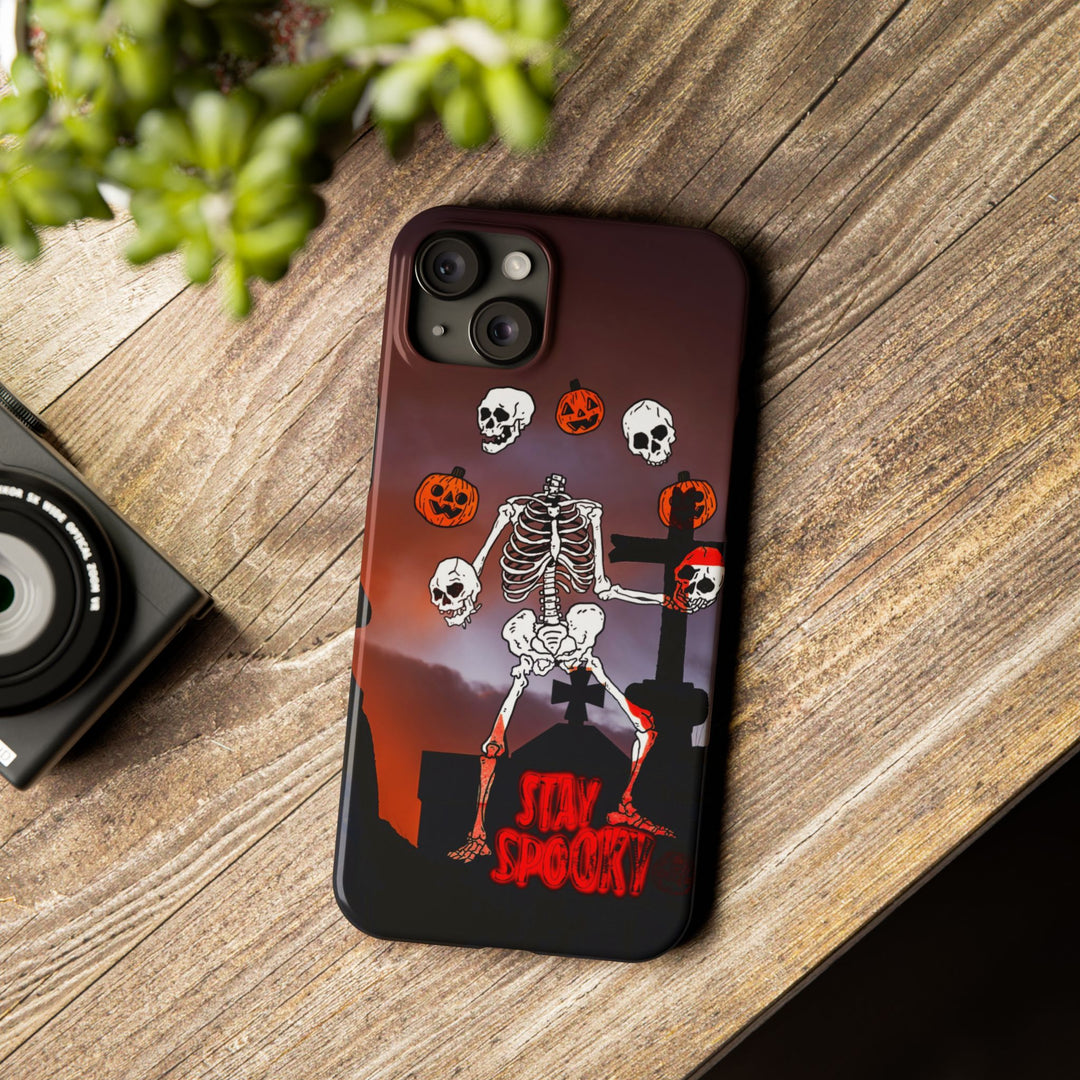 Slim Halloween Spooky Slim Cute Phone Cases for Iphone | iPhone 15 Case | iPhone 15 Pro Max Case, Iphone 14, Iphone 14 Pro Max, Iphone 13 - Studio40ParkLane