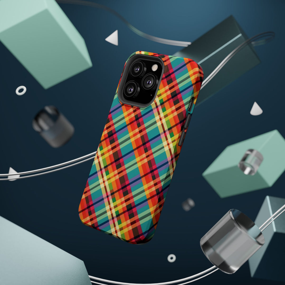 Checkered Plaid Magsafe Gift for Her Cute Phone Case for Iphone, | iPhone 16 | iPhone 15 Pro Max, Iphone 14 Pro Max, 13 12 11 10 9 8 7 - Studio40ParkLane