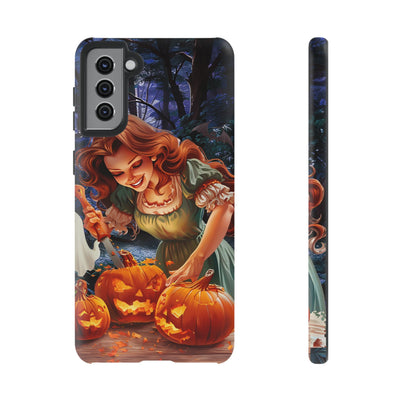 Autumn Fall Pumpkin Fairy Gift for Her Cute Phone Case for, Samsung Galaxy S24, S23, S22, S21, IPhone 16 Case | Iphone 15, Iphone 14, IPhone 13 Case