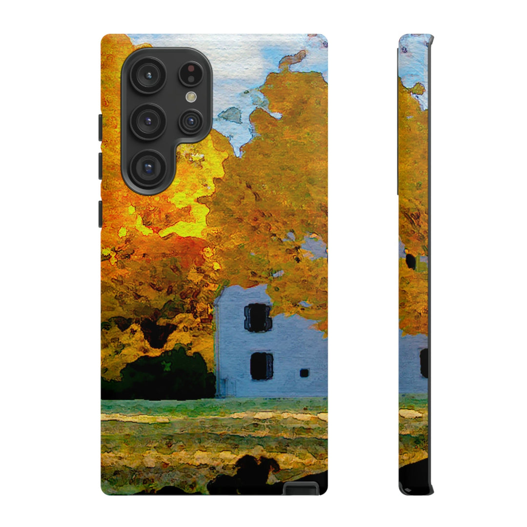 Cute Samsung Phone Case | Aesthetic Samsung Phone Case | Galaxy S23, S22, S21, S20 | New England Fall, Protective Phone Case - Studio40ParkLane