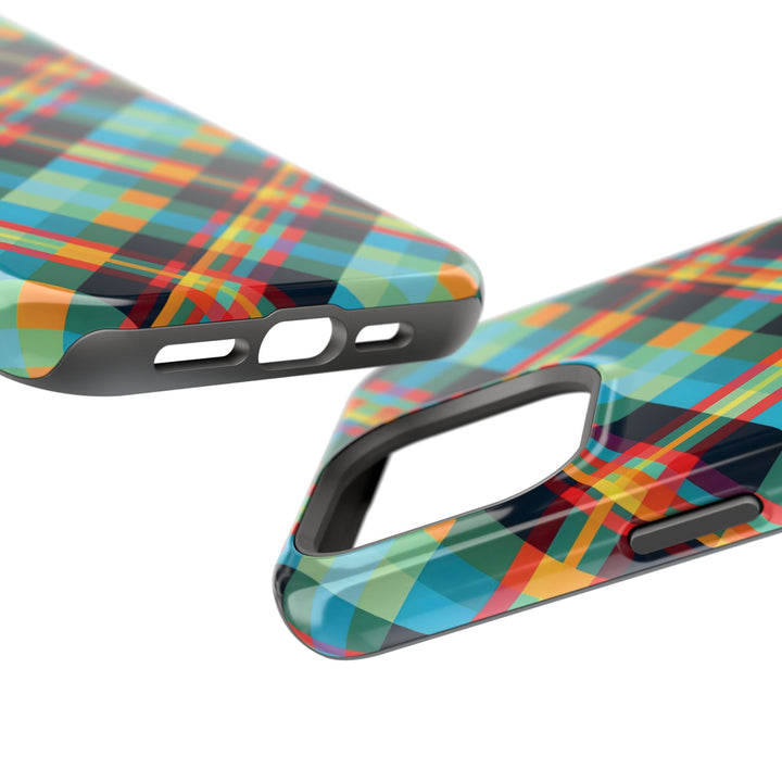 Checkered Plaid Magsafe Gift for Her Cute Phone Case for Iphone, | iPhone 16 | iPhone 15 Pro Max, Iphone 14 Pro Max, 13 12 11 10 9 8 7 - Studio40ParkLane