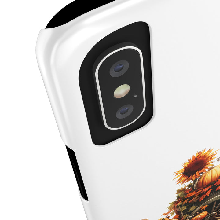 Slim Fall Leaves Scarecrow Slim Cute Phone Cases for Iphone | iPhone 15 Case | iPhone 15 Pro Max Case, Iphone 14, Iphone 14 Pro Max, Iphone 13 - Studio40ParkLane