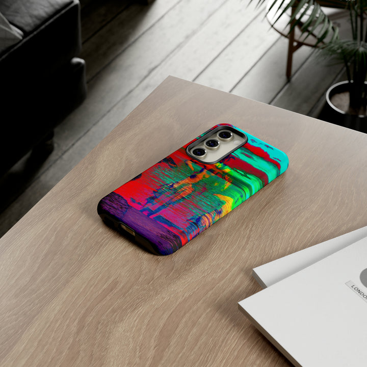 Cute Samsung Phone Case | Aesthetic Samsung Phone Case | Dance Sunset Colorful | Galaxy S23, S22, S21, S20 | Luxury Double Layer | Cool - Studio40ParkLane