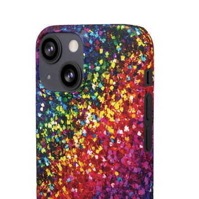 Snap Non-Glitter Muted Color Play on "Faux" Glitter Effect Cute Phone Cases for Samsung and Iphone, 16, 15, 14, S24, S23, S22, S21, S20, Plus and Ultra