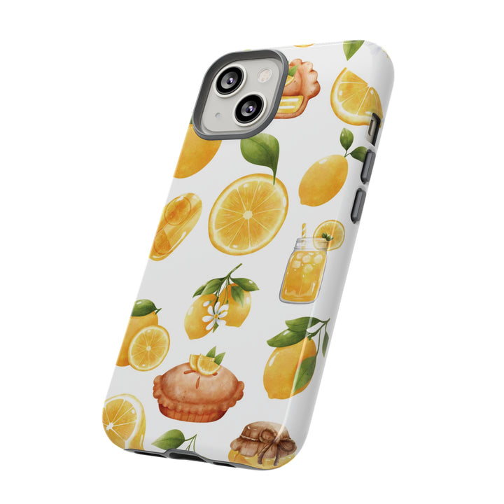 Cute IPhone Case | Summer Fruit Lemon, iPhone 15 Case | iPhone 15 Pro Case, Iphone 14 Case, Iphone 14 Pro Max Case, Protective Iphone Case - Studio40ParkLane