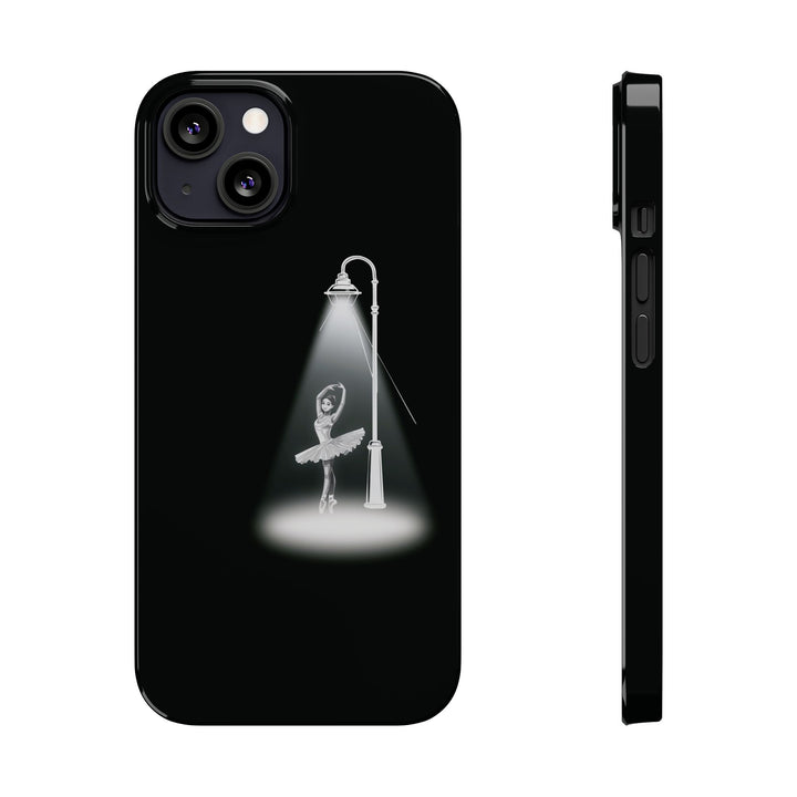 Slim Ballet Dancer Spotlight Gift for Her Cute Phone Cases for Iphone 16 Pro Max | iPhone 15 Case | iPhone 15 Pro Max Case, Iphone 14, 13, 12, 11, 10, 8, 7 - Studio40ParkLane