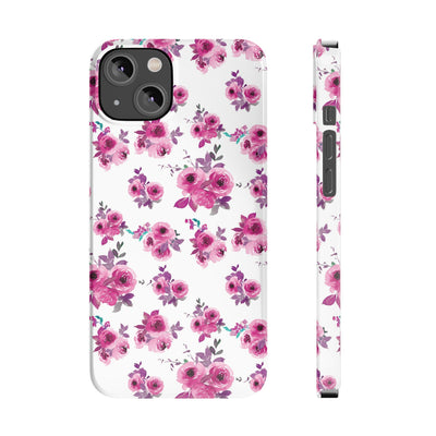 Slim Spring Flowers Gift for Her Cute Phone Cases for Iphone 16 Pro Max | iPhone 15 Case | iPhone 15 Pro Max Case, Iphone 14, 13, 12, 11, 10, 8, 7 - Studio40ParkLane