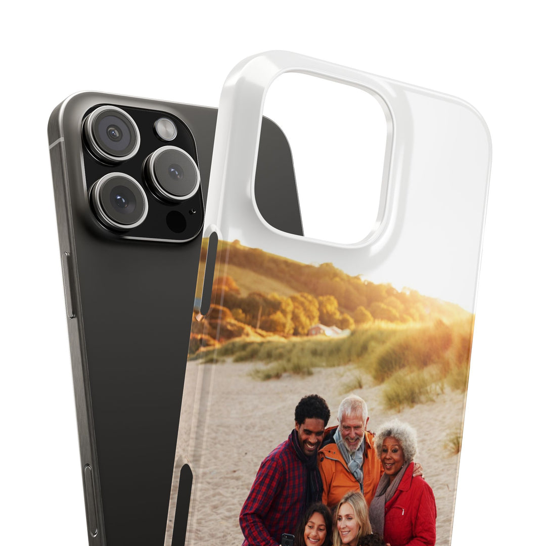 Slim Custom Personalized Family Photo Phone Cases for Iphone 16 | iPhone 15 Case | iPhone 15 Pro Max Case, Iphone 14, Iphone 14 Pro Max, Iphone 13, Slim - Studio40ParkLane