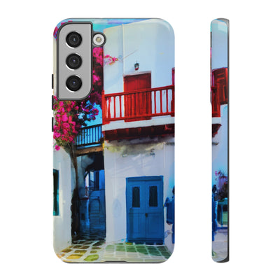 Impact Resistant, Greek Home, Cute Phone Cases for Samsung S24, S23, S22, S21, IPhone 15 pro Iphone 14 pro Iphone 13 IPhone 12 Iphone 11