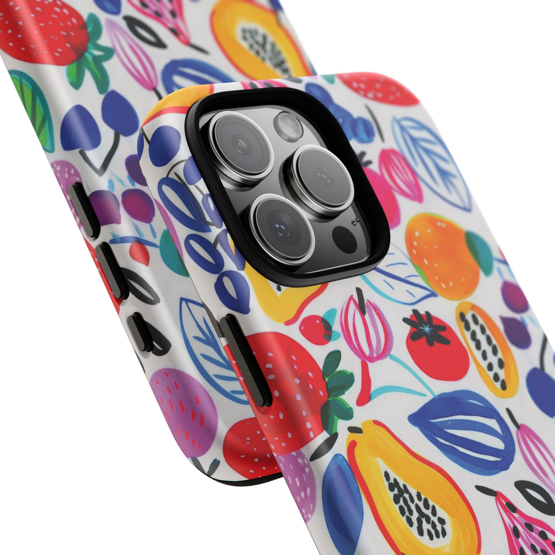 Summer Fruit Cute Tough Phone Case - For Apple iPhone Case 17, 16, 15 Pro Max, 14 Plus, 13 Pro, 12, Samsung Galaxy S26, S25, S24 Plus Ultra - Studio40ParkLane