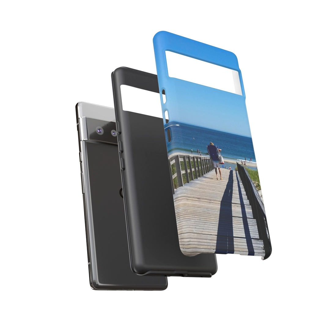 Cute Samsung Case | Cool Iphone Case | Summer Beach Walk, Samsung S24, S23, S22, S21, IPhone 15 Case | Iphone 14 Case, Iphone 13 Case - Studio40ParkLane
