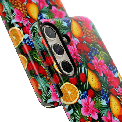 Cute Samsung Case | Cool Iphone Case | Summer Mixed Fruit, Samsung S24, S23, S22, S21, IPhone 15 Case | Iphone 14 Case, Iphone 13 Case