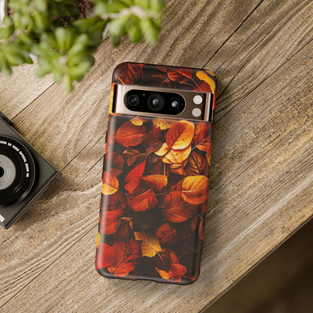Autumn Fall Leaves Gift for Her Cute Phone Case for, Samsung Galaxy S24, S23, S22, S21, IPhone 16 Case | Iphone 15, Iphone 14, IPhone 13 Case - Studio40ParkLane