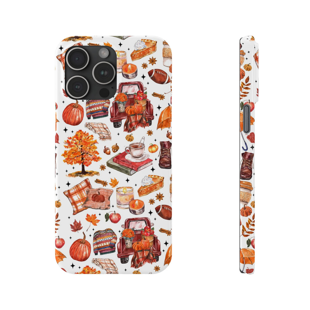Slim Cute Fall Phone Cases Gift for Her Coquette Collage for Iphone 16 | iPhone 15 Case | iPhone 15 Pro Max Case, Iphone 14 Case, Iphone 13, Slim - Studio40ParkLane