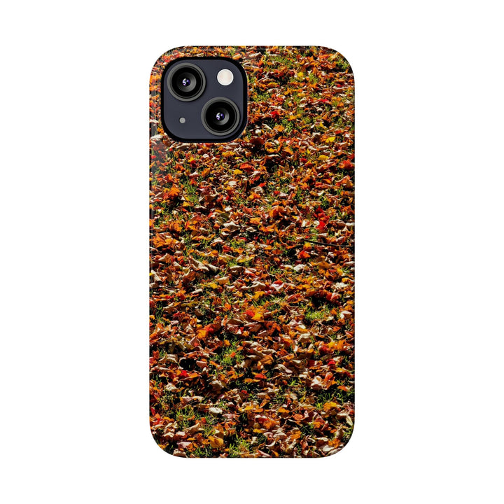 Slim Cute Phone Cases for Iphone - | iPhone 15 Case | iPhone 15 Pro Max Case, Iphone 14 Case, Iphone 14 Pro Max, Iphone 13, New England Fall Leaves - Studio40ParkLane