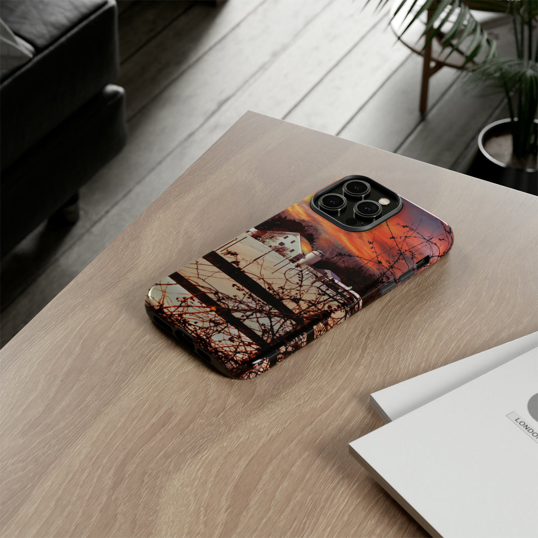 Cool Phone Case | Winter Sunset, For iPhone 15 Case | iPhone 15 Pro Case, Iphone 14 Case, Iphone 14 Pro Max Case, Protective Iphone Case - Studio40ParkLane
