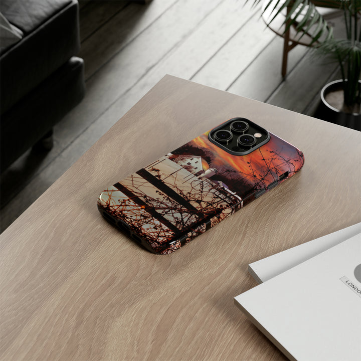 Cool Phone Case | Winter Sunset, For iPhone 15 Case | iPhone 15 Pro Case, Iphone 14 Case, Iphone 14 Pro Max Case, Protective Iphone Case - Studio40ParkLane