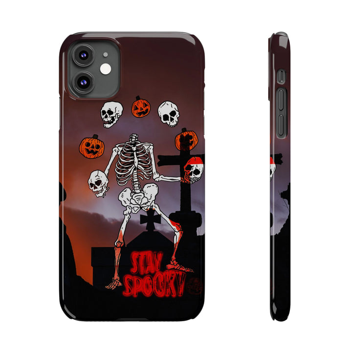 Slim Halloween Spooky Slim Cute Phone Cases for Iphone | iPhone 15 Case | iPhone 15 Pro Max Case, Iphone 14, Iphone 14 Pro Max, Iphone 13 - Studio40ParkLane
