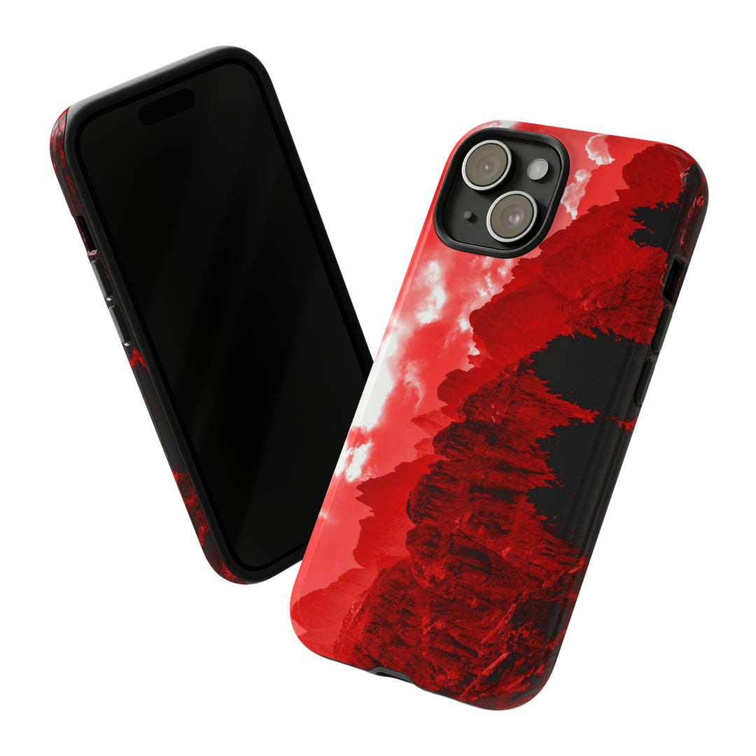 Cute IPhone Case | iPhone 15 Case | iPhone 15 Pro Max Case, Iphone 14 Case, Iphone 14 Pro Max Case IPhone Case for Art Lovers - Red Mountains - Studio40ParkLane
