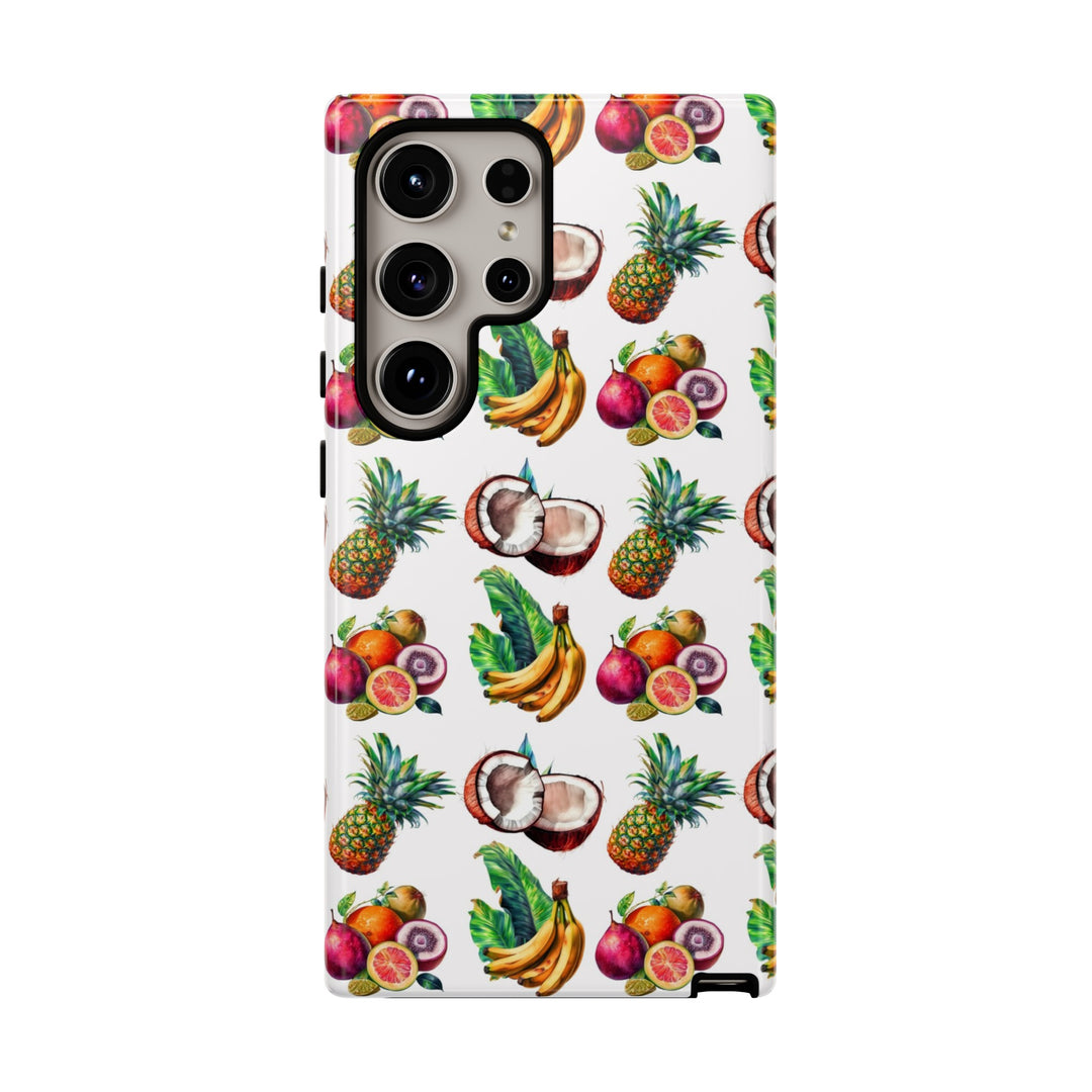 Cute Samsung Case | Cool Iphone Case | Tropical Summer Fruit, Samsung S24, S23, S22, S21, IPhone 15 Case | Iphone 14 Case, Iphone 13 Case - Studio40ParkLane
