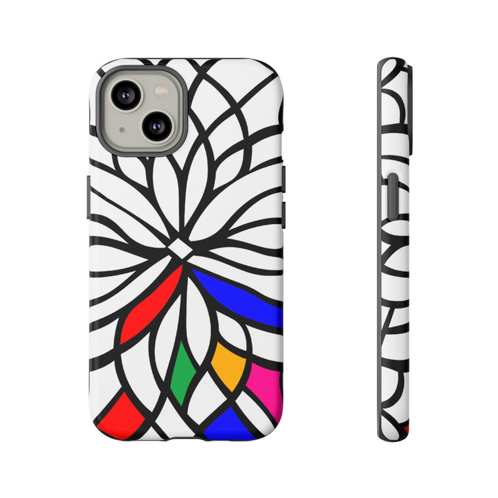 Impact Resistant, Colored Mosaic, Cute Phone Cases for Samsung S24, S23, S22, S21, IPhone 15 pro Iphone 14 pro Iphone 13 IPhone 12 Iphone 11 - Studio40ParkLane