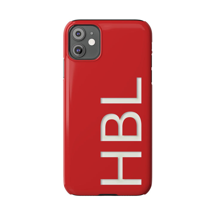 Slim Custom Personalized Red Gift for Her Cute Phone Cases for Iphone 16 Pro Max | iPhone 15 Case | iPhone 15 Pro Max Case, Iphone 14, 13, 12, 11, 10, 8, 7 - Studio40ParkLane