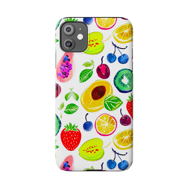 Slim Cute Phone Cases for Iphone | iPhone 15 Case | iPhone 15 Pro Max Case, Iphone 14, Iphone 14 Pro Max, Iphone 13, Summer Fruit Mix - Studio40ParkLane