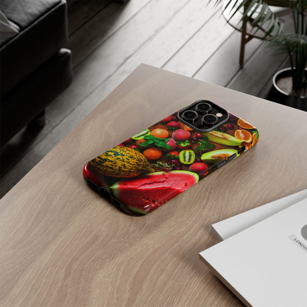 Fall Fruit Collage Cute Phone Case for, Samsung Galaxy S24, S23, S22, S21, IPhone 16 Case | Iphone 15, Iphone 14, IPhone 13 Case Mom Dad Gift - Studio40ParkLane