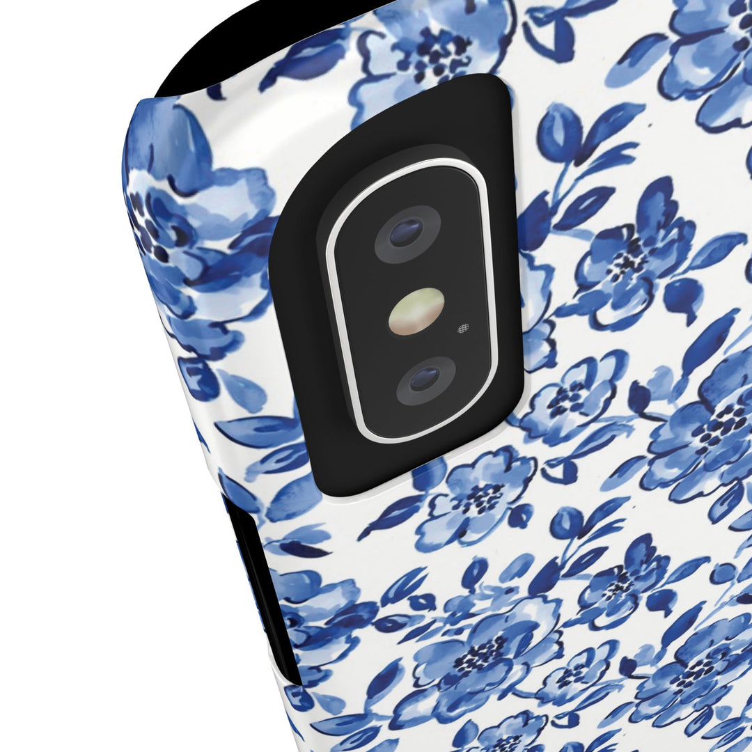 Slim Blue Chinoiserie Gift for Her Cute Phone Cases for Iphone 16 Pro Max | iPhone 15 Case | iPhone 15 Pro Max Case, Iphone 14, Iphone 14 Pro Max, Iphone 13 12 11 8 7 - Studio40ParkLane