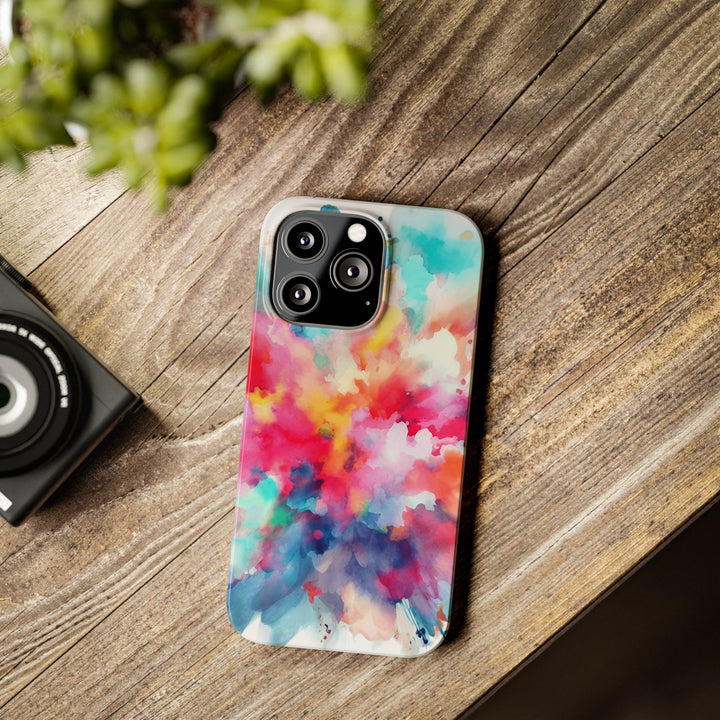 Slim Paint Splash Gift for Her Cute Phone Cases for Iphone 16 Pro Max | iPhone 15 Case | iPhone 15 Pro Max Case, Iphone 14, Iphone 14 Pro Max, Iphone 13 12 11 8 7 - Studio40ParkLane