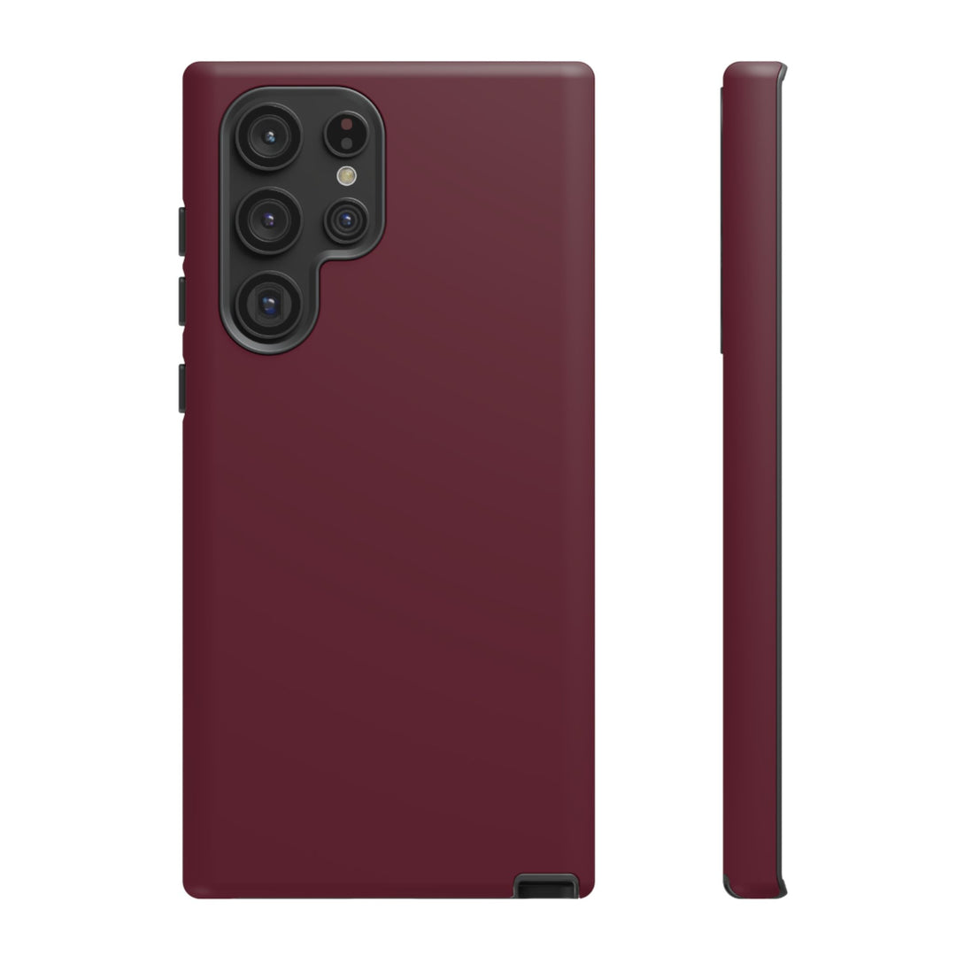 Premium Tough Burgundy Maroon Red Gift for Her Cute Phone Cases for Samsung S25 S24, S23, S22, S21, Iphone, 16, 15, 14, 13 Pro Max Ultra - Studio40ParkLane