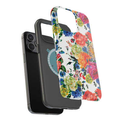 Spring Flowers Magsafe Cute Phone Case for Iphone Gift for Her, iPhone 16 Case iPhone 15 Pro Max Case, Iphone 14, Iphone 14 Pro Max, 13, 12 - Studio40ParkLane
