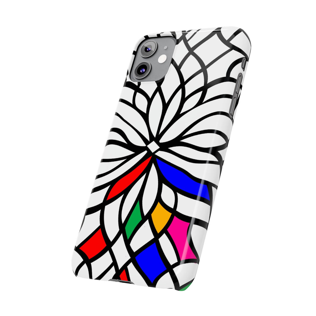 Slim Cute Phone Cases for Iphone | iPhone 15 Case | iPhone 15 Pro Max Case, Iphone 14, Iphone 14 Pro Max, Iphone 13, Colored Spider Web - Studio40ParkLane