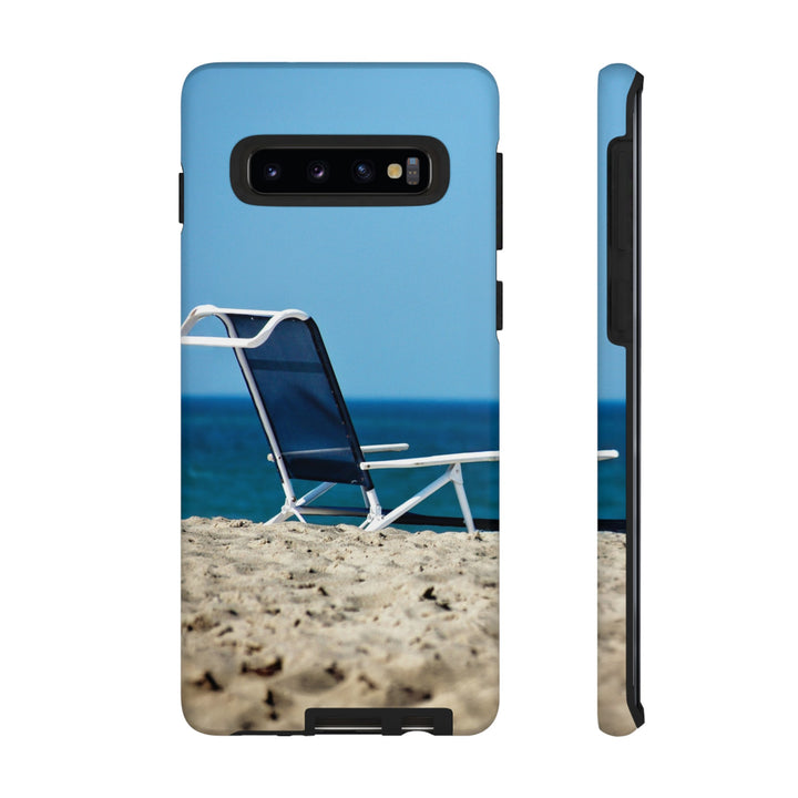 Cute Samsung Case | Cool Iphone Case | Summer Blue Beach Chair, Samsung S24, S23, S22, S21, IPhone 15 Case | Iphone 14 Case, Iphone 13 Case - Studio40ParkLane