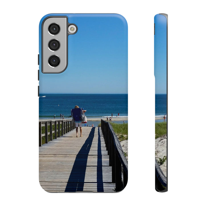 Cute Samsung Case | Cool Iphone Case | Summer Beach Walk, Samsung S24, S23, S22, S21, IPhone 15 Case | Iphone 14 Case, Iphone 13 Case - Studio40ParkLane