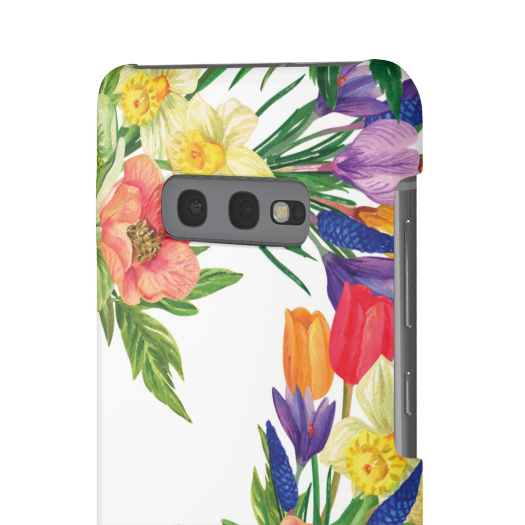 Sleek Snap Spring Summer Flowers Cute Phone Case for iPhone 16 15 14 13 12 11 X Xs Max Xr Pro Plus Samsung Galaxy S24 S23 S22 S21 S20 Ultra