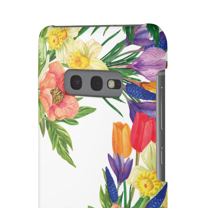 Sleek Snap Spring Summer Flowers Cute Phone Case for iPhone 16 15 14 13 12 11 X Xs Max Xr Pro Plus Samsung Galaxy S24 S23 S22 S21 S20 Ultra