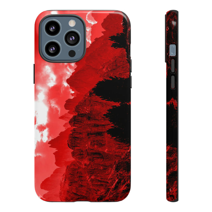 Cute IPhone Case | iPhone 15 Case | iPhone 15 Pro Max Case, Iphone 14 Case, Iphone 14 Pro Max Case IPhone Case for Art Lovers - Red Mountains - Studio40ParkLane