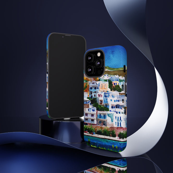 Impact Resistant, Greece House, Cute Phone Cases for Samsung S24, S23, S22, S21, IPhone 15 pro Iphone 14 pro Iphone 13 IPhone 12 Iphone 11 - Studio40ParkLane