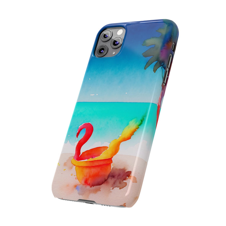 Slim Cute Phone Cases for Iphone - | iPhone 15 Case | iPhone 15 Pro Max Case, Iphone 14 Case, Iphone 14 Pro Max, Iphone 13, Summer Beach Bucket - Studio40ParkLane