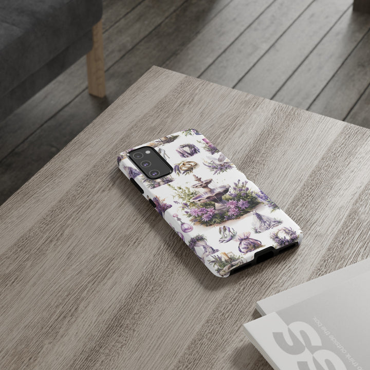 Impact Resistant, Lavender Wedding, Cute Phone Cases for Samsung S24, S23, S22, S21, IPhone 15 pro Iphone 14 pro Iphone 13 IPhone 12 Iphone 11 - Studio40ParkLane
