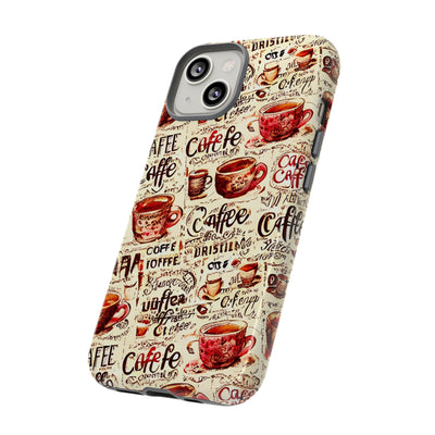 Impact Resistant, Paris Bistro Cafe, Cute Phone Cases for Samsung S24, S23, S22, S21, IPhone 15 pro Iphone 14 pro Iphone 13 IPhone 12 Iphone 11