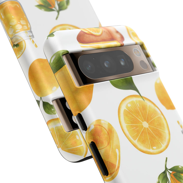 Impact Resistant, Lemon Fruit Pie, Cute Phone Cases for Samsung S24, S23, S22, S21, IPhone 15 pro Iphone 14 pro Iphone 13 IPhone 12 Iphone 11 - Studio40ParkLane