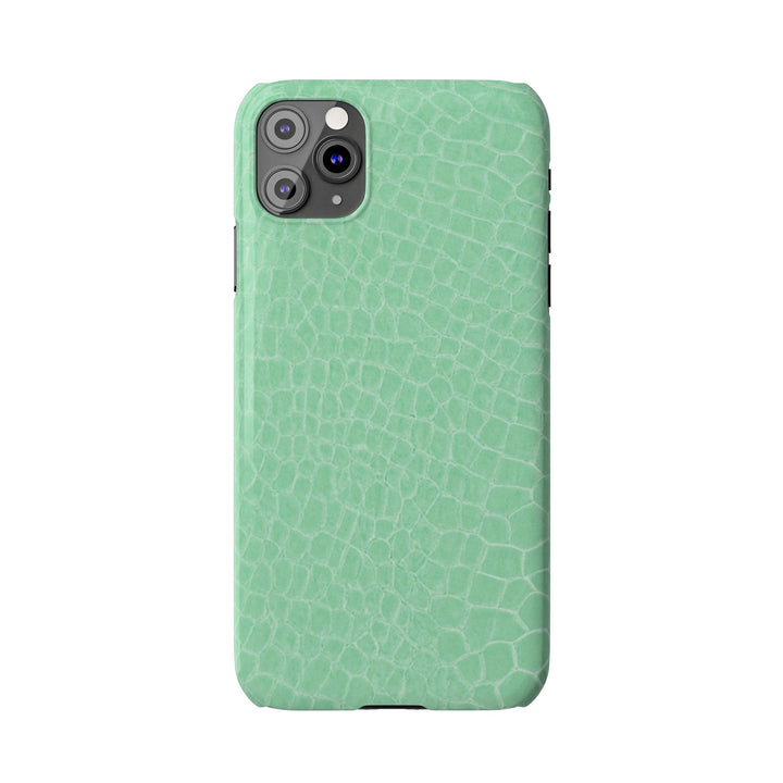 Slim Non Leather Mint Color Pattern Gift for Her Cute Phone Cases for Iphone 16 Pro Max | iPhone 15 Case | iPhone 15 Pro Max Case, Iphone 14, 13, 12, 11, 10, 8, 7 - Studio40ParkLane