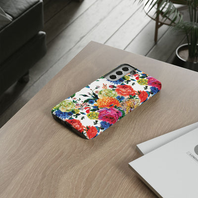 Premium Tough Spring Flowers Cute Phone Cases for Samsung S24, S23, S22, S21, S20, Plus and Ultra, Iphone 16 Pro Max,15, 14, 13, 12, 11, 10 - Studio40ParkLane